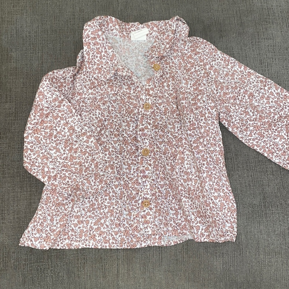 Floral baby shirt from H&M